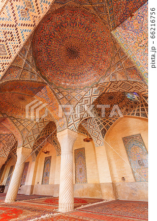 The interior of Pink Mosque. The interior of Pink Mosque. 66216756