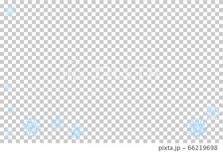 Cool light blue snowflake frame illustration,... - Stock Illustration ...