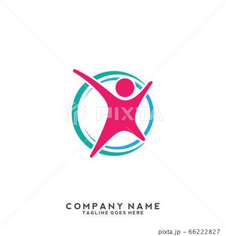 People, community, creative hub, social connection icons and logo People, community, creative hub, social connection icons and logo 66222827