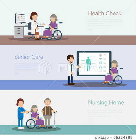 Set of medical banners 66224399