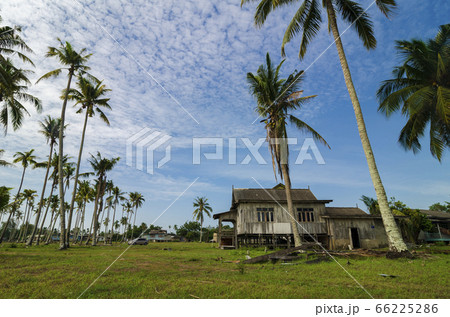 Traditional fishing village located in Terengganu, Malaysia 66225286