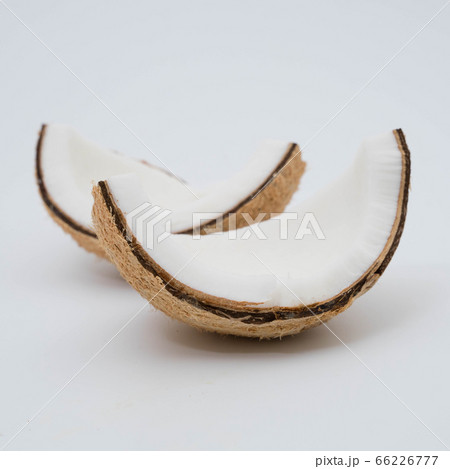 coconuts isolated on the white 66226777