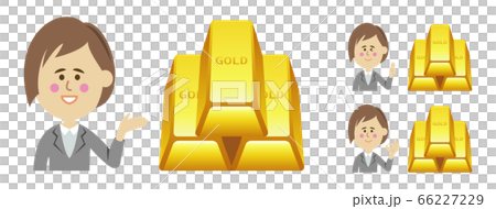 介紹黃金投資的插圖圖像 66227229