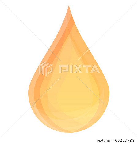 Fish oil drop icon, cartoon style Fish oil drop icon, cartoon style 66227738