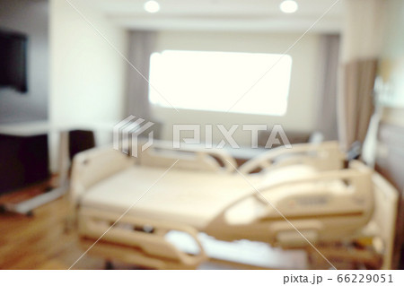 Abstract beautiful blur hospital interior  66229051