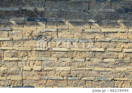 天龍寺「勅使門」の土塀（京都市右京区嵯峨天龍寺芒ノ馬場町） 66229494