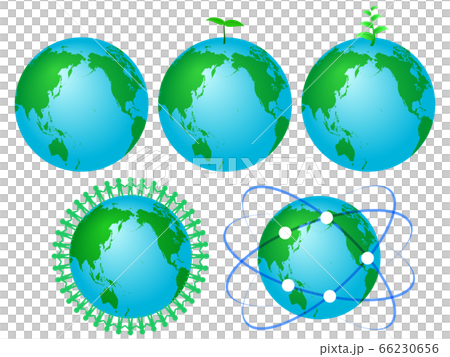 Earth icon set Earth icon set 66230656