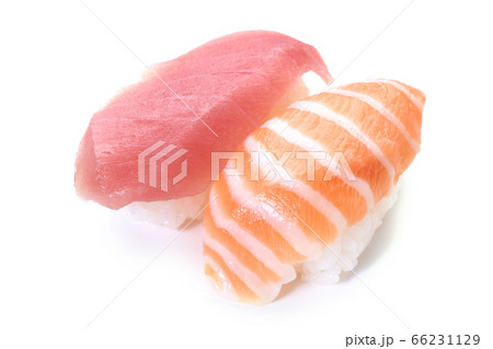 握り寿司　サーモン　マグロ 66231129