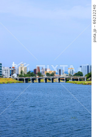 愛知県岡崎市康生町からの風景、岡崎市の街並み【6月】 66232240