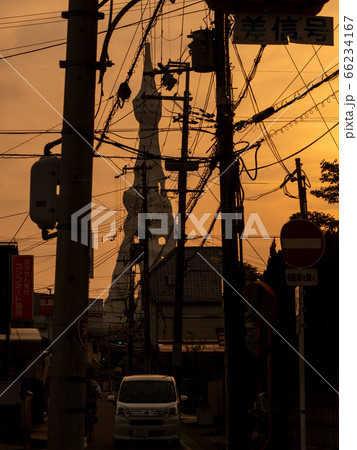 PLの塔と富田林の夕景 PLの塔と富田林の夕景 66234167