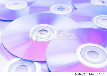 たくさんのCDディスク たくさんのCDディスク 66235425
