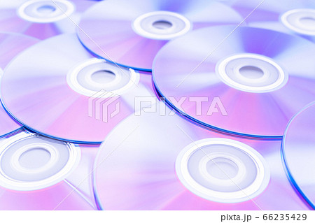 たくさんのCDディスク たくさんのCDディスク 66235429