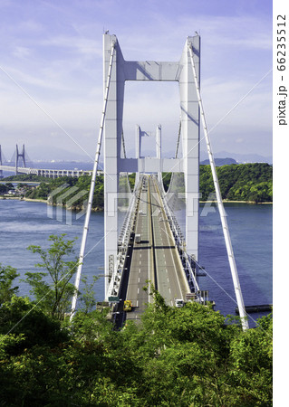 瀬戸大橋　櫃石島橋　岡山県倉敷市 66235512