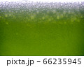 Background of close-up soda bubbles mixed with lemon juice or green juice on white background. 66235945