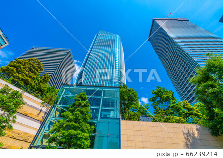日本の東京都市景観 虎ノ門ヒルズなどを望む 日本の東京都市景観 虎ノ門ヒルズなどを望む 66239214