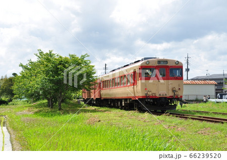 いすみ鉄道いすみ線、上総中川・国吉駅間を走る急行列車(キハ28形) いすみ鉄道いすみ線、上総中川・国吉駅間を走る急行列車(キハ28形) 66239520