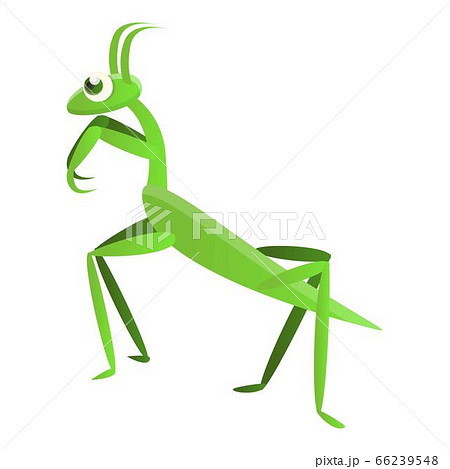 Mantis icon, cartoon style 66239548