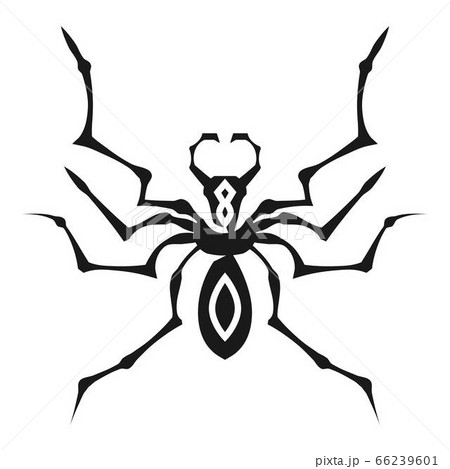 Abstract spider icon, simple style Abstract spider icon, simple style 66239601