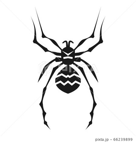 Danger spider icon, simple style Danger spider icon, simple style 66239899
