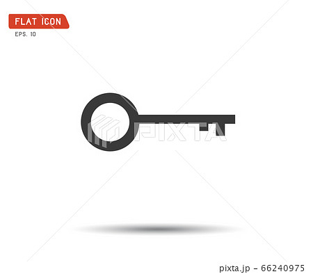 Key Icon flat, logo classic style, vector 66240975