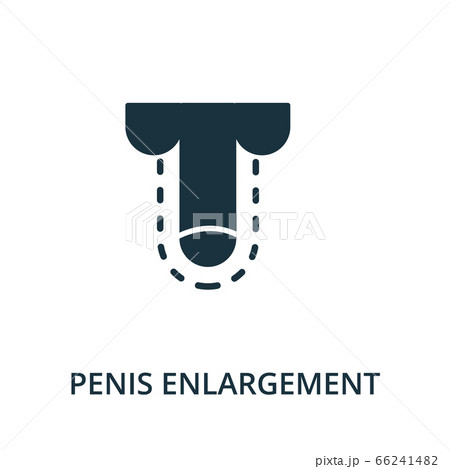 Penis Enlargement icon from plastic surgery collection. Simple line element Penis Enlargement symbol for templates, web design and infographics 66241482
