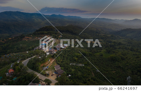 Landscape of mountain in Thailand 66241697