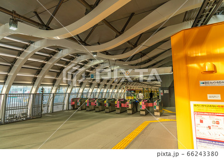 東京の都市風景 銀座線 新改札 66243380