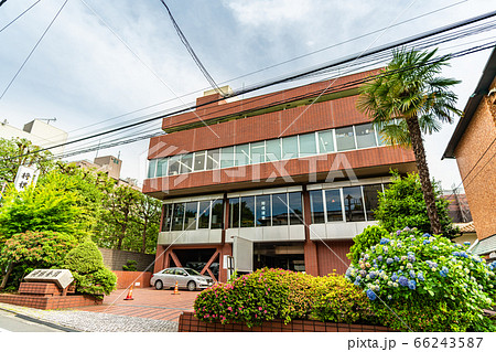 東京の都市風景 千駄ヶ谷 将棋会館周辺の風景 66243587