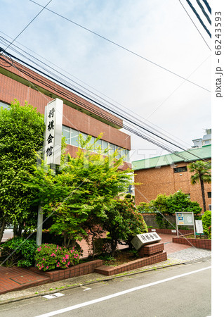 東京の都市風景 千駄ヶ谷 将棋会館周辺の風景 66243593