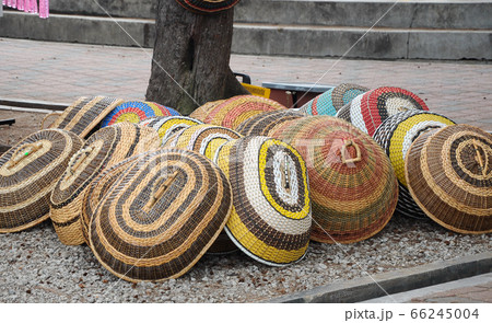 Malay traditional food cover made of pandanus leaves and rattan Malay traditional food cover made of pandanus leaves and rattan 66245004
