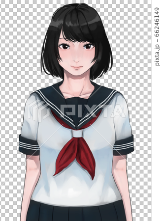 一個微笑的女孩 66246149