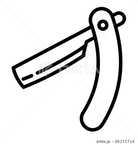 Metal razor icon, outline style Metal razor icon, outline style 66255714