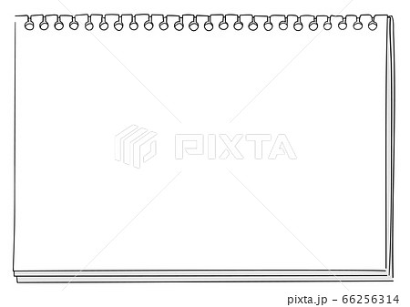 ルーズリーフの背景フレームイラスト のイラスト素材 ルーズリーフの背景フレームイラスト のイラスト素材