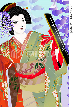 歌舞伎の「藤娘」 66256722