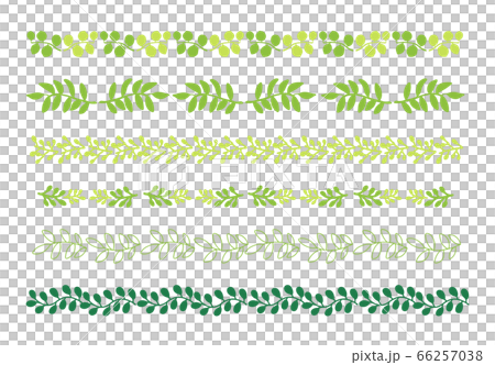 [Summer] Green plant line material 66257038