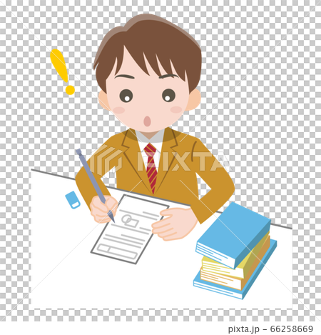 A boy who was studying and inspired A boy who was studying and inspired 66258669