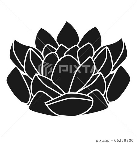 Houseplant succulent icon, simple style 66259200
