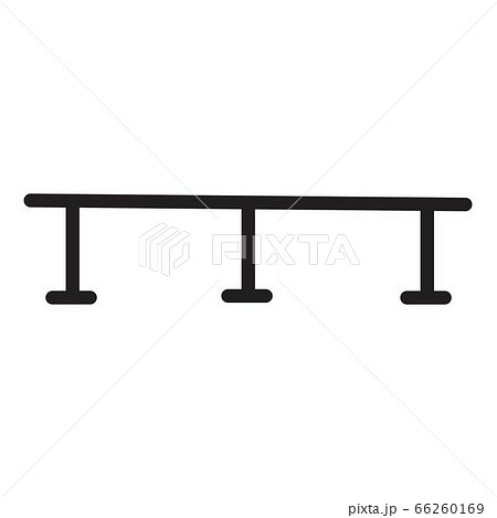 Skatepark bar icon, simple style 66260169