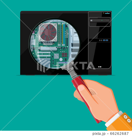 PC hardware concept. 66262687