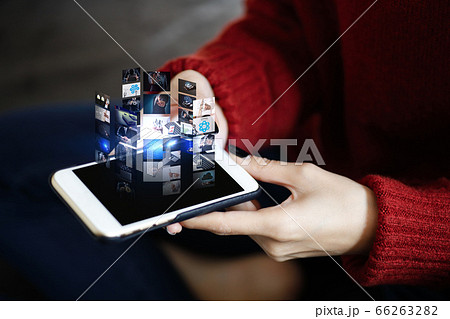 スマホ、画像編集 66263282