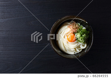 釜玉うどん、俯瞰 釜玉うどん、俯瞰 66264555
