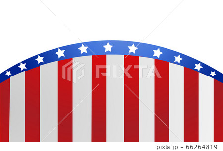 USA flag in style vector 66264819