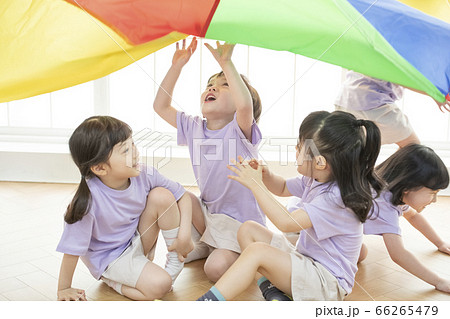 少女 少年 幼稚園 66265479