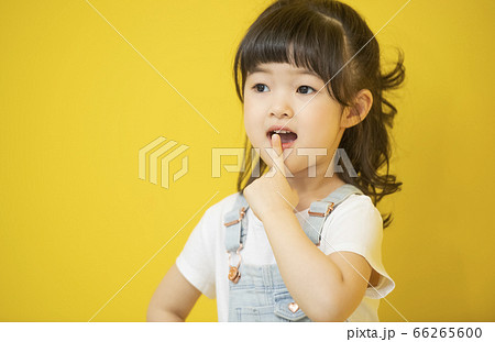 少女 子供 ポートレート 66265600