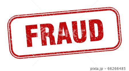 fraud stamp. fraud square grunge sign. label 66266485