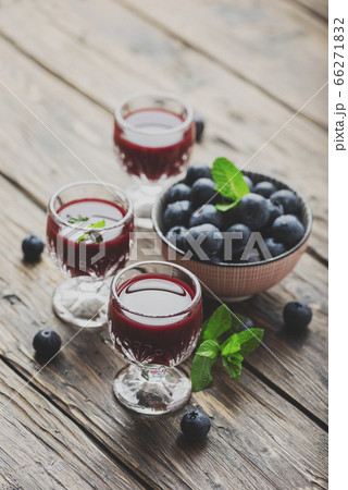 Sweet blueberry liqueur Sweet blueberry liqueur 66271832