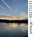 夕暮れの白水大池公園 66273233
