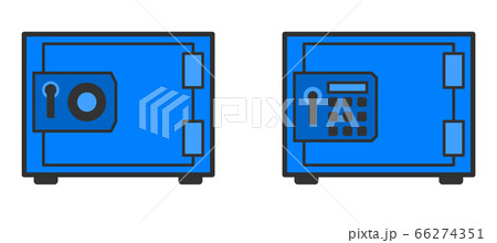 金庫のイラスト素材