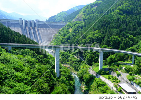 秩父　滝沢ダムとループ橋 66274745