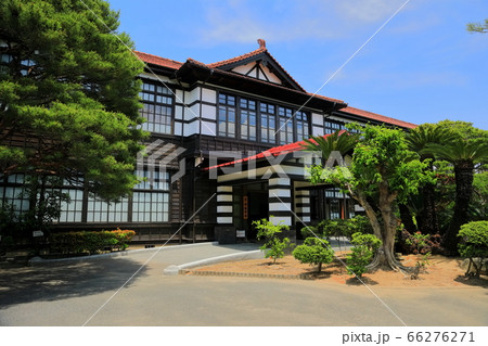 【山口県】晴天下の萩・明倫学舎 66276271